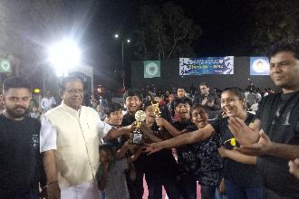 KVO CUP 2018 BOX CRICKET TRUNAMENT NU SAMAPAN KARVA MA AVYU.